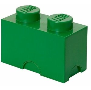 Úložný box LEGO, malý (2), tmavě zelená - 40021734