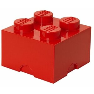 Úložný box LEGO, malý (4), červená - 40031730