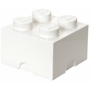 Úložný box LEGO, malý (4), bílá - 40031735