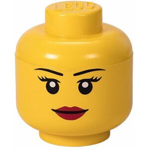Úložný box LEGO Hlava - dívka (S) - 40311725
