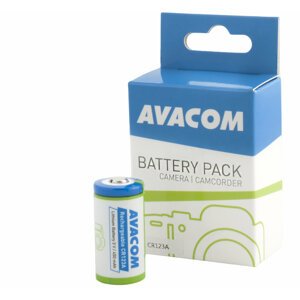 AVACOM baterie CR123, 3V, 450mAh, 1,35Wh, nabíjecí - DICR-R123-450