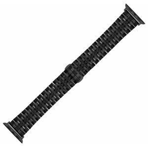 COTEetCI ocelový pásek Excellence pro Apple Watch 38 / 40mm / 41mm, černá - WH5241-BK