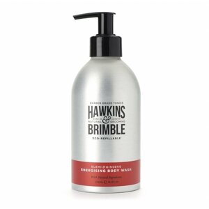 Hawkins & Brimble Mycí gel Eko-Znovu plnitelná hliníková láhev, 300ml - HAW038