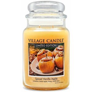 Svíčka vonná Village Candle, pečené vanilkové jablko, velká, 600 g - 4260310