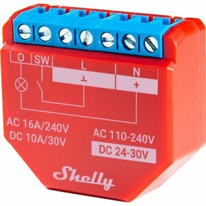 Shelly spínací modul 1PM PLUS, 1x16A, WiFi - SHELLY-1PM-PLUS