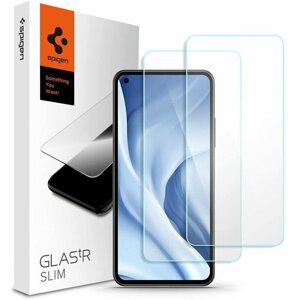Spigen ochranné sklo Glas.tR Slim pro Xiaomi Mi 11 Lite/5G, 2ks - AGL03048