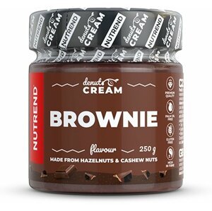 Nutrend DENUTS CREAM, krém, brownie, 250g - REP-498-250-B