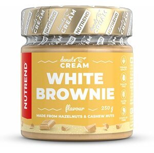 Nutrend DENUTS CREAM, krém, white brownie, 250g - REP-498-250-WB