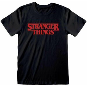 Tričko Stranger Things - Logo (XL) - STR02883TSB1X