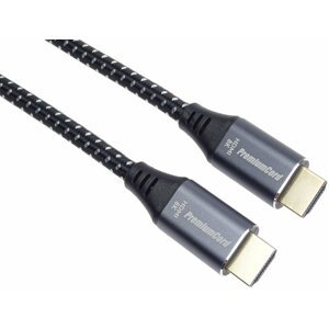 PremiumCord kabel ULTRA HDMI 2.1, 8K@60Hz, zlacené konektory, 1m - kphdm21s1