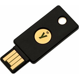 YubiKey 5 NFC - USB-A, klíč/token s vícefaktorovou autentizaci (NFC, MIFARE), - YubiKey 5 NFC