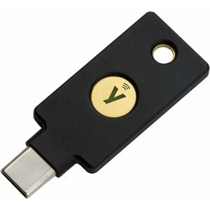 YubiKey 5C NFC - USB-C, klíč/token s vícefaktorovou autentizaci (NFC, MIFARE), - YubiKey 5C NFC