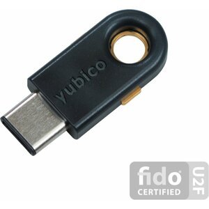 YubiKey 5C - USB-C, klíč/token s vícefaktorovou autentizaci, podpora OpenPGP a Smart Card (2FA) - YubiKey 5C
