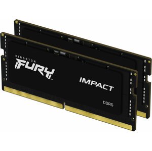 Kingston Fury Impact 16GB (2x8GB) DDR5 4800 CL38 SO-DIMM - KF548S38IBK2-16