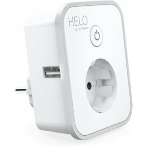STRONG HELO-PLUSB-EU, Wi-Fi, EU, 16A, 3680W, 2x USB, bílá - HELO-PLUSB-EU