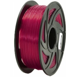 XtendLAN tisková struna (filament), PETG, 1,75mm, 1kg, průhledný červený - 3DF-PETG1.75-TRB 1kg