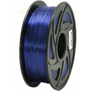 XtendLAN tisková struna (filament), PETG, 1,75mm, 1kg, průhledný modrý - 3DF-PETG1.75-TBL 1kg