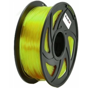 XtendLAN tisková struna (filament), PETG, 1,75mm, 1kg, průhledný žlutý - 3DF-PETG1.75-TYL 1kg