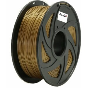 XtendLAN tisková struna (filament), PETG, 1,75mm, 1kg, zlatý - 3DF-PETG1.75-GD 1kg