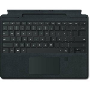 Microsoft Surface Pro Signature Keyboard with Finger Print Reader, CZ&SK, černá - 8XF-00023-CZSK