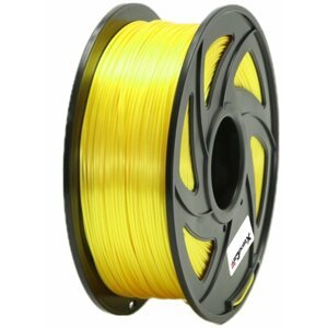 XtendLAN tisková struna (filament), PLA, 1,75mm, 1kg, lesklý žlutý - 3DF-PLA1.75-SYL 1kg