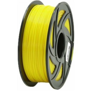 XtendLAN tisková struna (filament), PLA, 1,75mm, 1kg, žlutý - 3DF-PLA1.75-YL 1kg
