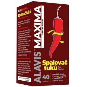 ALAVIS MAXIMA doplněk stravy Spalovač tuků, 40 kapslí - V406
