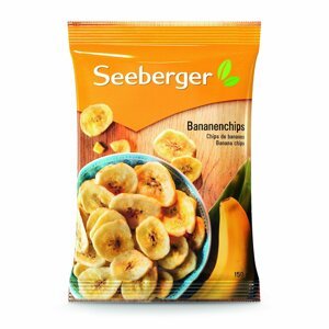 Seeberger sušené ovoce - banánové chipsy, 150g - SB-2745101