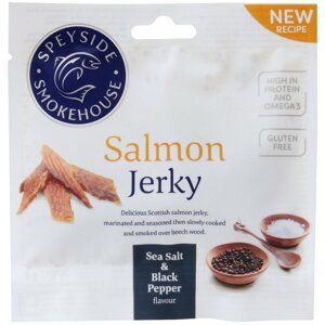 Speyside sušené maso - Jerky, Salmon, Pepper, 30g - NWF301