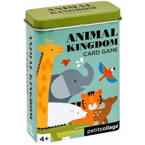 Karetní hra Petit Collage - Kvarteto Království zvířat, cestovní - PTC257