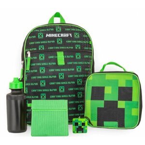 Batoh Minecraft - Mobs, školní set, dětský, 10L - 05055756814055