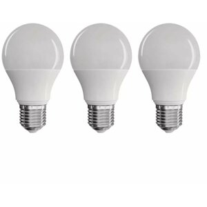 Emos LED žárovka true light A60 7,2W(60W), 806lm, E27, neutrální bílá, 3 kusy - 1525733432