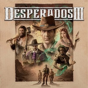 Oficiální soundtrack Desperados III na LP - 04059251484882