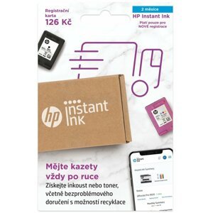 HP Instant Ink - Registrační karta - 2 měsíce - 6E7B8AE