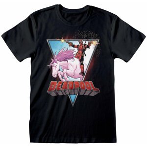 Tričko Deadpool - Unicorn Rider (XXL) - 05055910341199