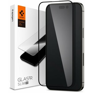 Spigen ochranné sklo tR Slim HD pro Apple iPhone 14 Pro Max, černá - AGL05209
