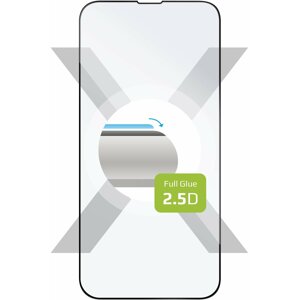 FIXED ochranné sklo Full-Cover pro Apple iPhone 14 Plus, s lepením přes celý displej, černá - FIXGFA-929-BK