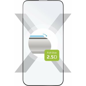 FIXED ochranné sklo Full-Cover pro Apple iPhone 14 Pro Max, s lepením přes celý displej, černá - FIXGFA-931-BK