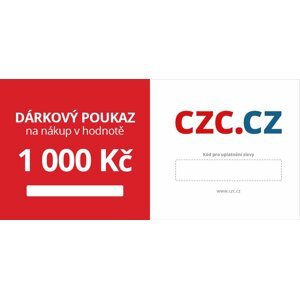 1000Kč dárkový poukaz na CZC.cz