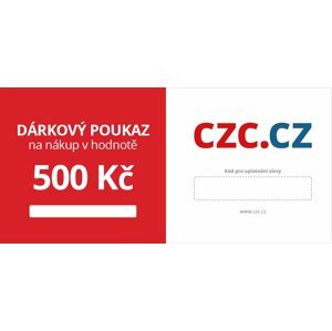 500Kč dárkový poukaz na CZC.cz