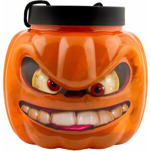 Bonbony Halloween Pumpkin, mix sladkostí, dóza ve tvaru dýně, 500g - 2790029