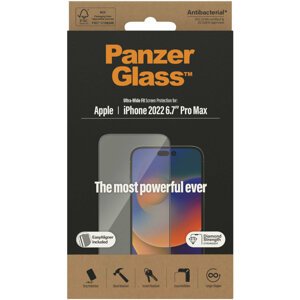 PanzerGlass ochranné sklo pro Apple iPhone 14 Pro Max s instalačním rámečkem - 2786