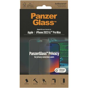 PanzerGlass ochranné sklo Privacy pro Apple iPhone 14 Pro Max (Classic Fit) - P2770