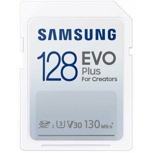 Samsung SDXC 128GB EVO Plus UHS-I U3 (Class 10) - MB-SC128K/EU