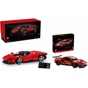 Extra výhodný balíček LEGO® Technic 42143 Ferrari Daytona SP3 a 42125 Ferrari 488 GTE„AF Corse #51” - 42143/42125