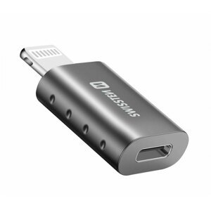 SWISSTEN adaptér / redukce Lightning - USB-C (M/F) - 55500400