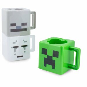Hrnek Minecraft - Stacking Mugs, 250 ml, sada 3 hrnků - 05055964785383