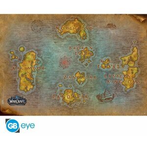 Plakát World of Warcraft - Map (91.5x61) - ABYDCO541