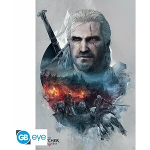 Plakát The Witcher - Geralt (91.5x61) - GBYDCO112
