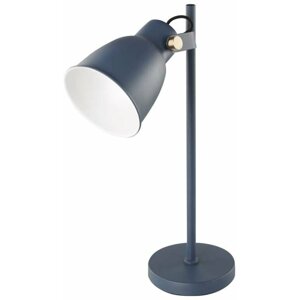 Emos stolní lampa JULIAN na žárovku E27, modrá - Z7621BL